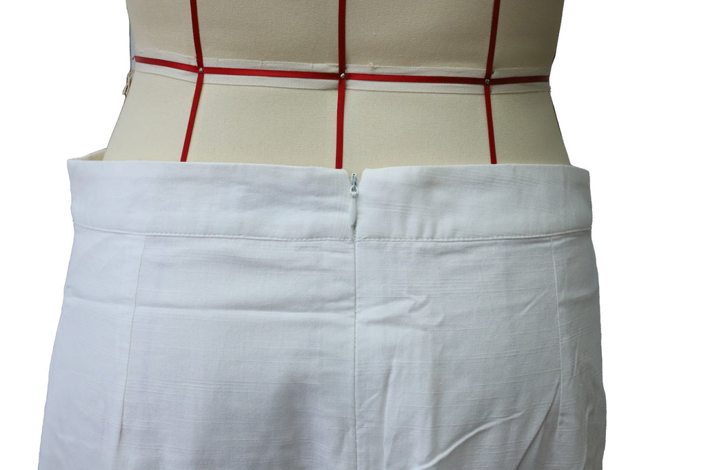 Ayra lined straight skirt