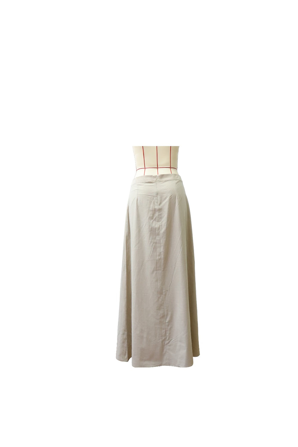 Ayra lined straight skirt